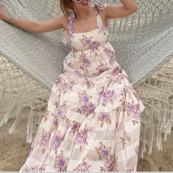 SOLD Zimmermann Rosa Striped Picnic Dress - Picture 12 of 15